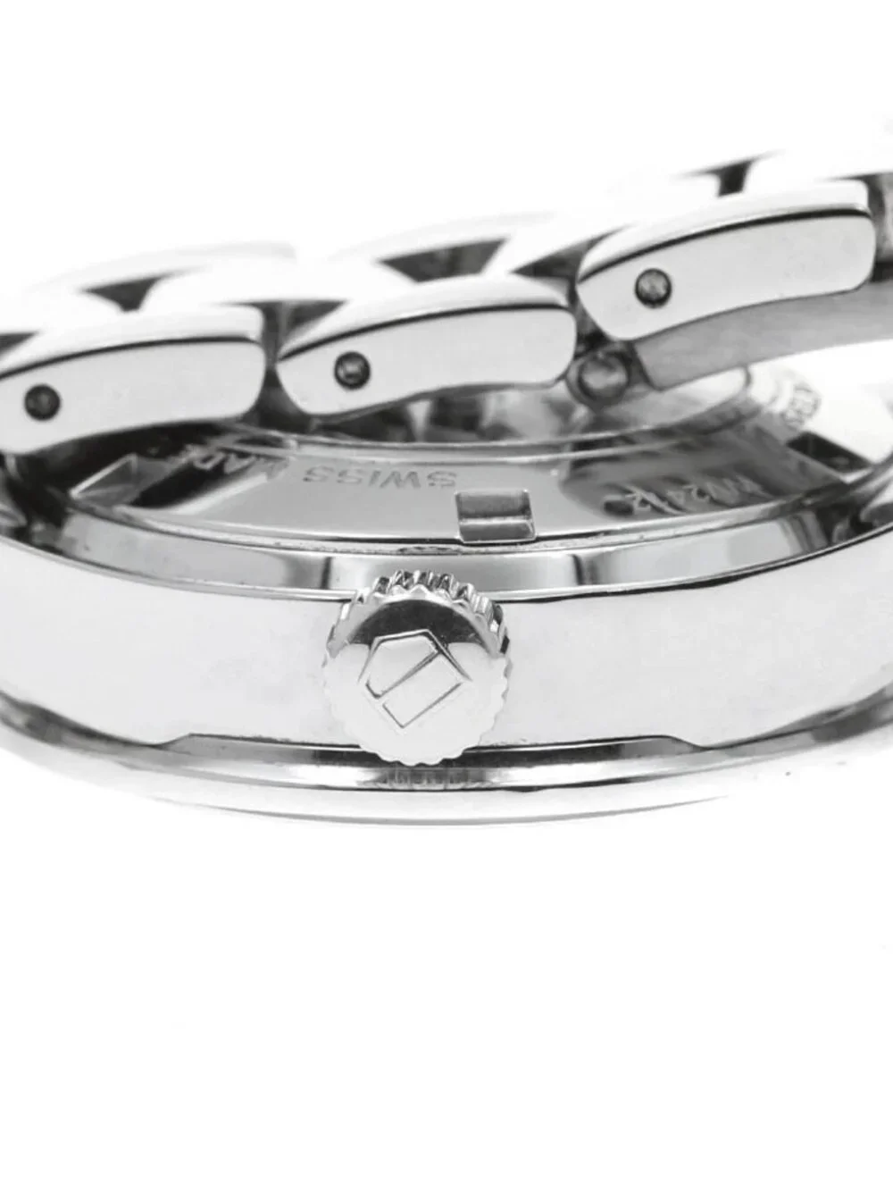 TAG HEUER Carrera WV2412 diamond bezel date black Dial Automatic Ladies_973212